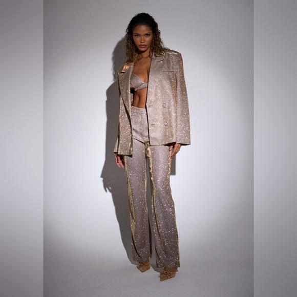 NWT SLA The Label Bronze Paloma Trouser Size M - Picture 11 of 17